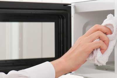 Миття мікрохвильовки
