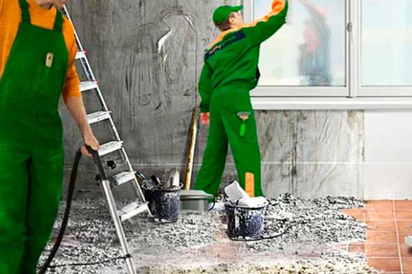 Прибирання після ремонту